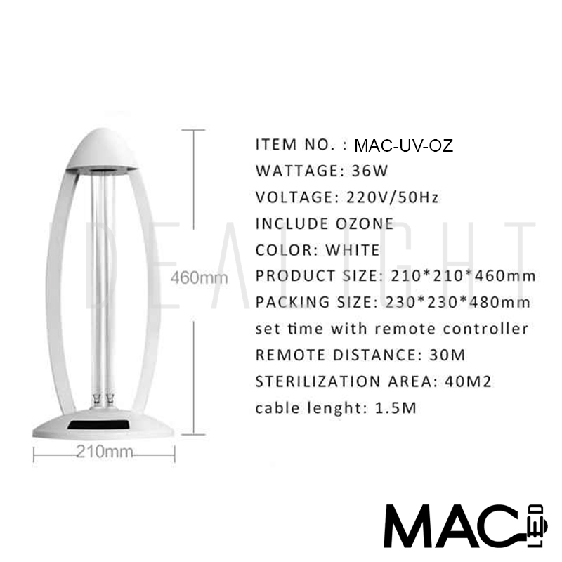 MAC-UV-OZ 8